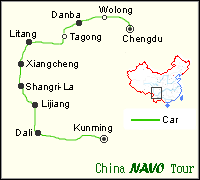 Overland from Chengdu to Kunming (15 days) | NAVO Tour