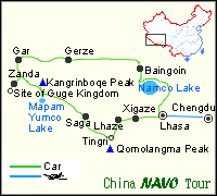 Overland Travel In Ali (ngari) ( Route North)
