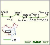 sichuan tibet high way by tsetang 16days