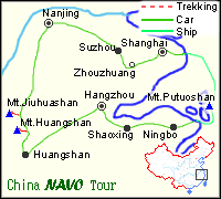 Trekking Into Chinese Famous Mounts And Waters